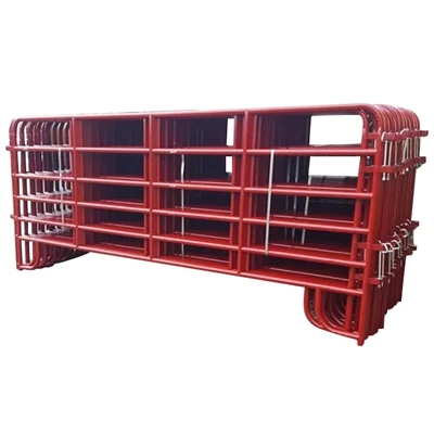 What should be noted during the installation process of Livestock Yard panels