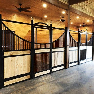What are the functions of Stable Dividing Panels, specifically for horses?